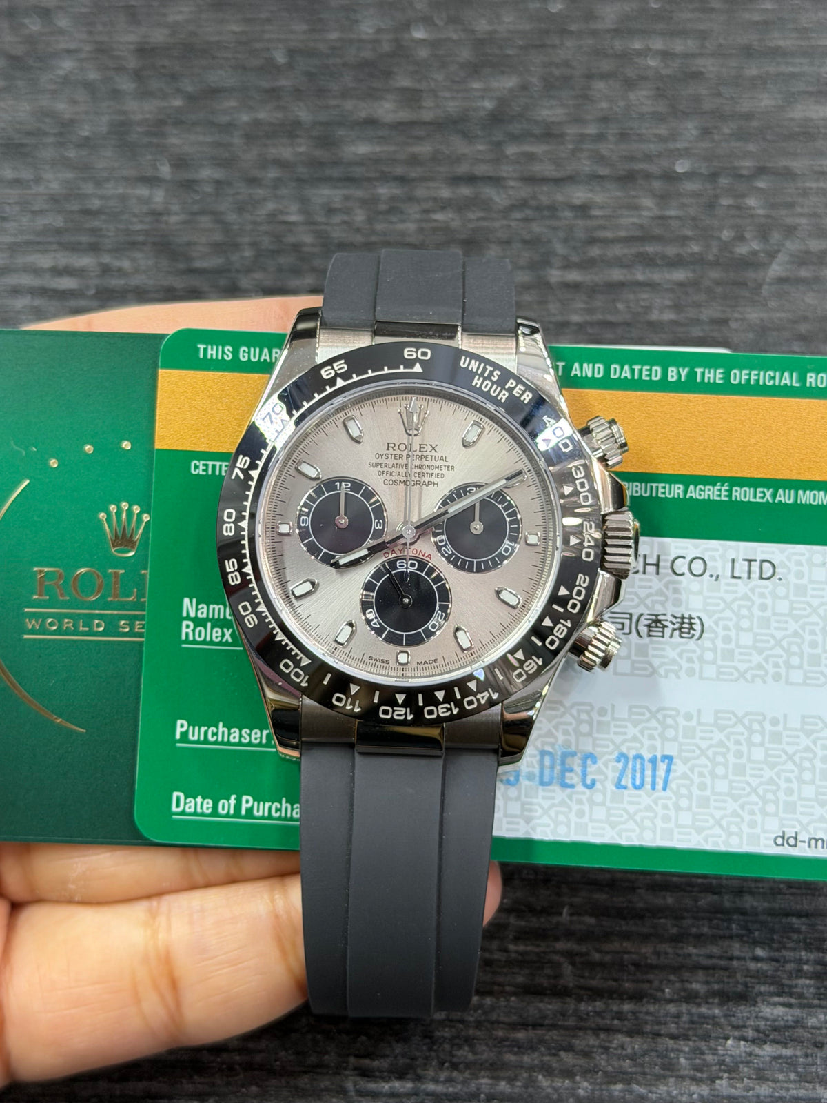Rolex Daytona White Gold Watch