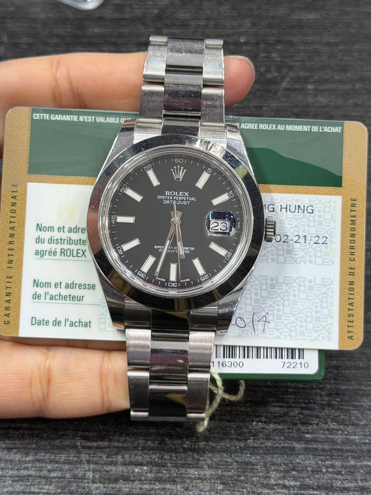 Rolex Datejust Ii Stainless Steel Watch
