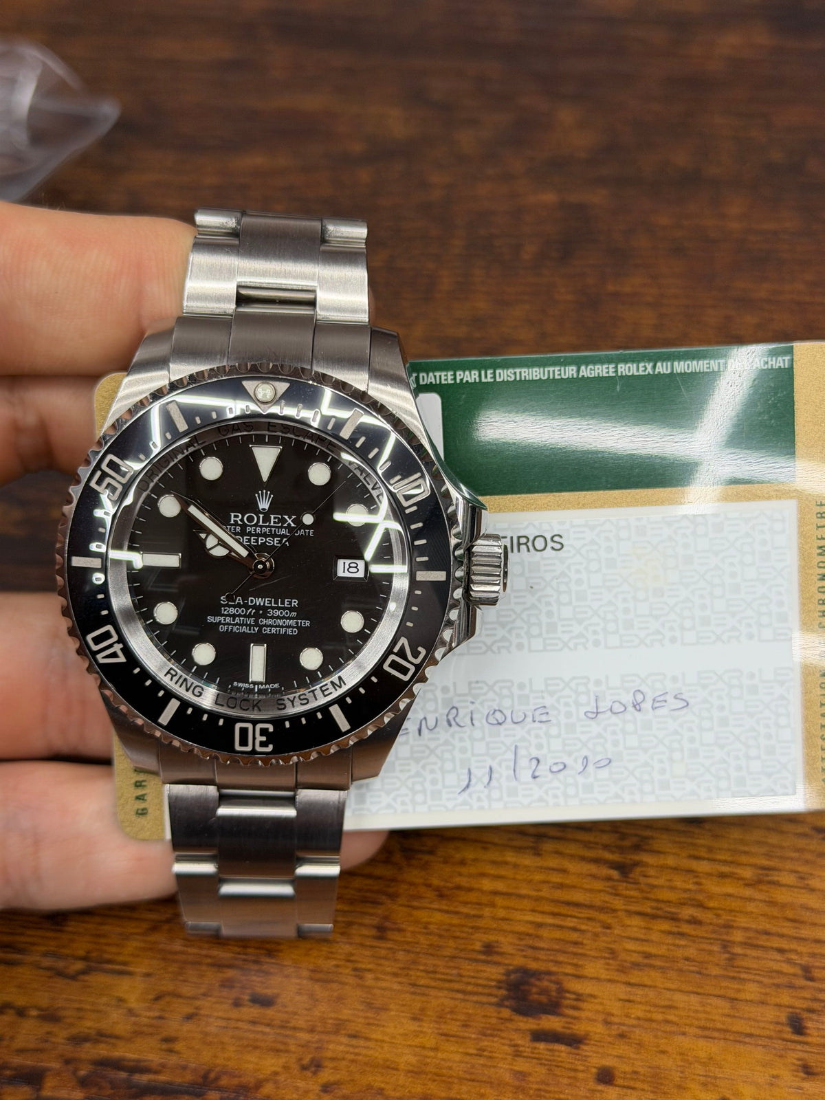 Rolex Sea-Dweller Deepsea Stainless Steel Watch