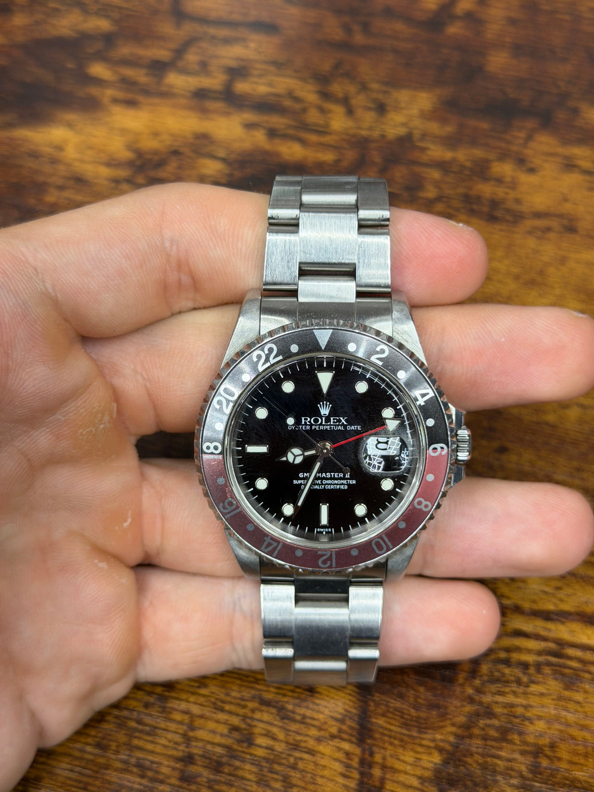 Rolex Gmt-Master Ii Coke Stainless Steel Watch