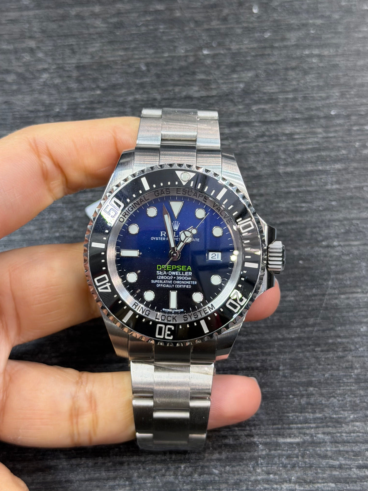 Rolex Sea-Dweller Deepsea Stainless Steel Watch