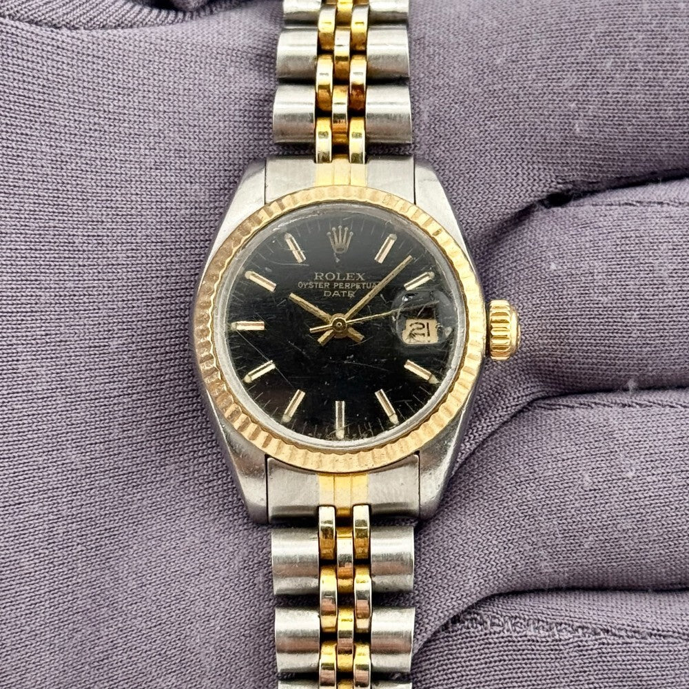 Rolex Date Lady 6917 Steel And Yellow Gold