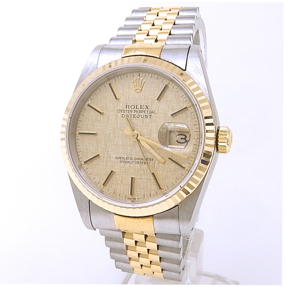 Rolex Datejust 36 Stainless Steel & Yellow Gold