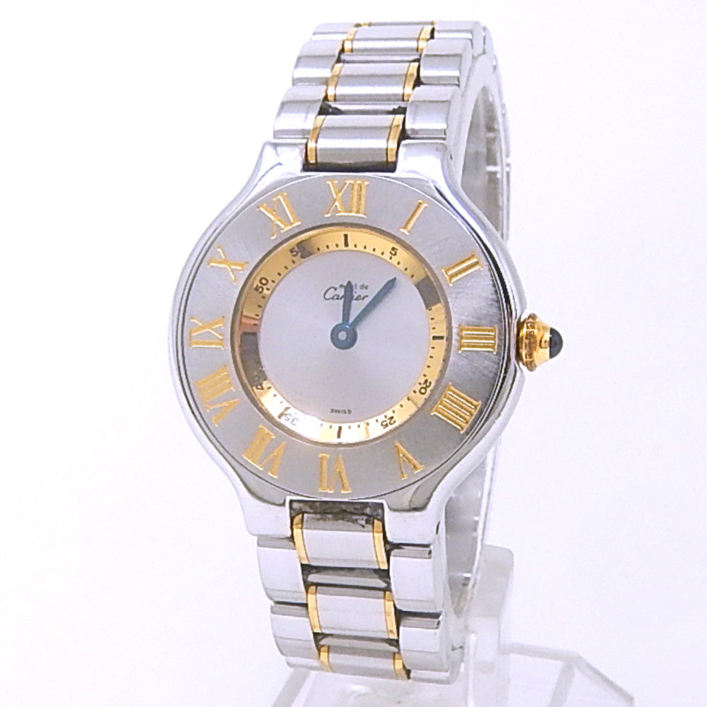 Cartier Must 21 Gold & Steel