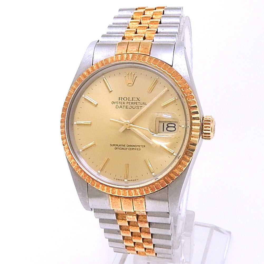 Rolex Datejust 36 Stainless Steel & Yellow Gold