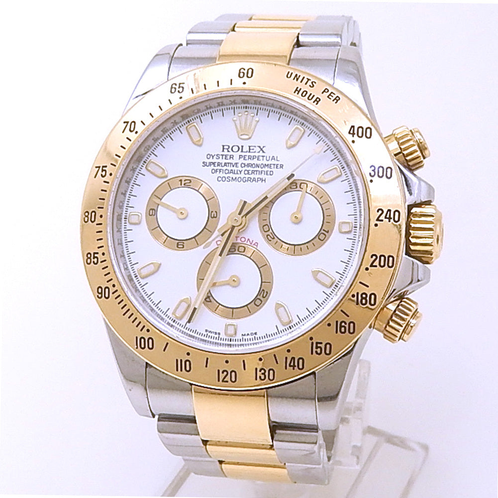 Rolex Daytona Stainless Steel & Yellow Gold