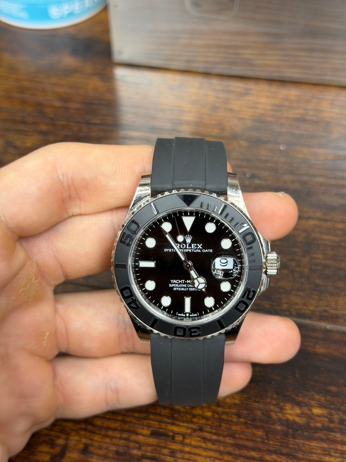 Rolex Yacht-Master 42 White Gold Watch