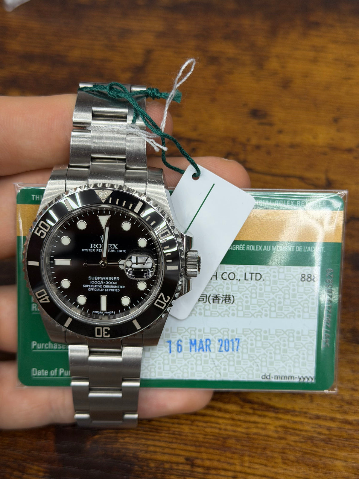 Rolex Submariner Stainless Steel Watch