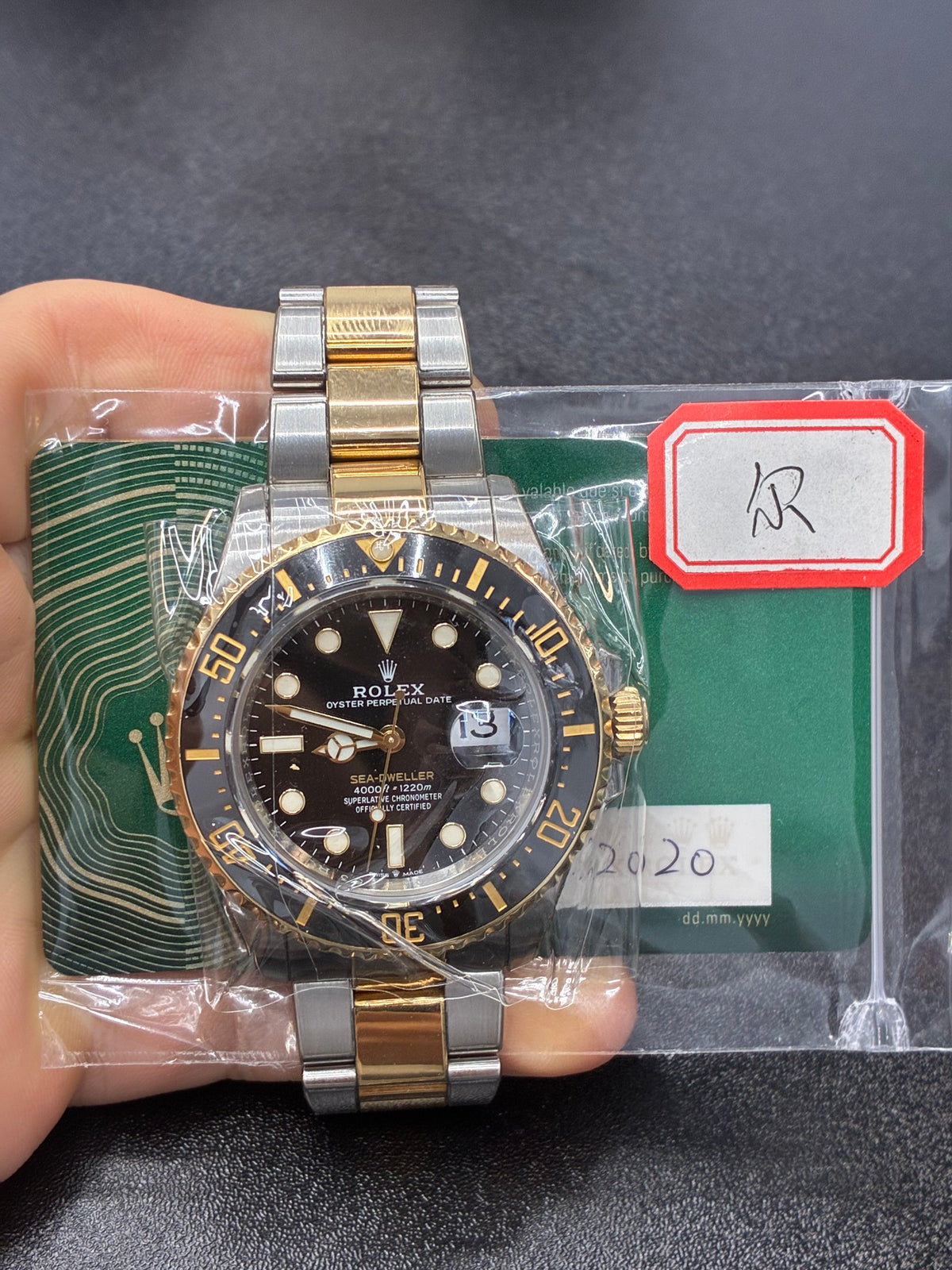 Rolex Sea-Dweller 43 Stainless Steel & Yellow Gold Watch