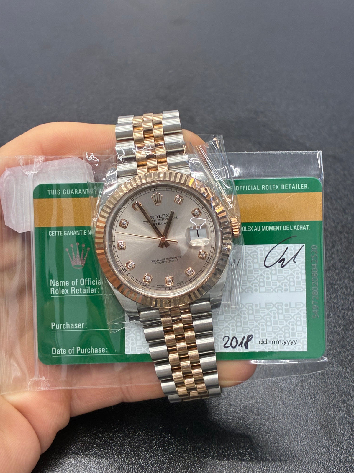 Rolex Datejust 41 Stainless Steel & Rose Gold Watch