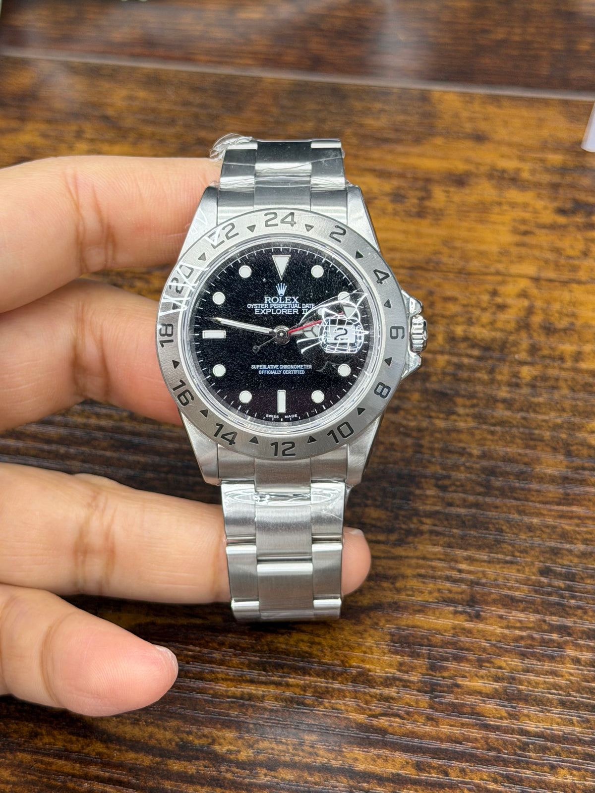 Rolex Explorer Ii Stainless Steel Watch