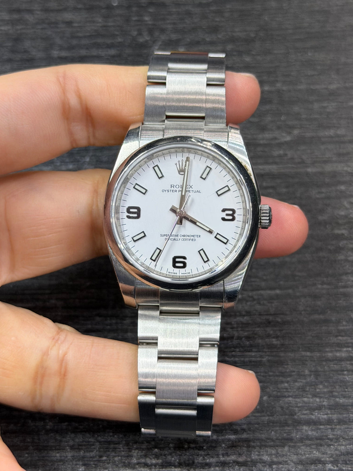 Rolex Oyster Perpetual 34 Stainless Steel Watch