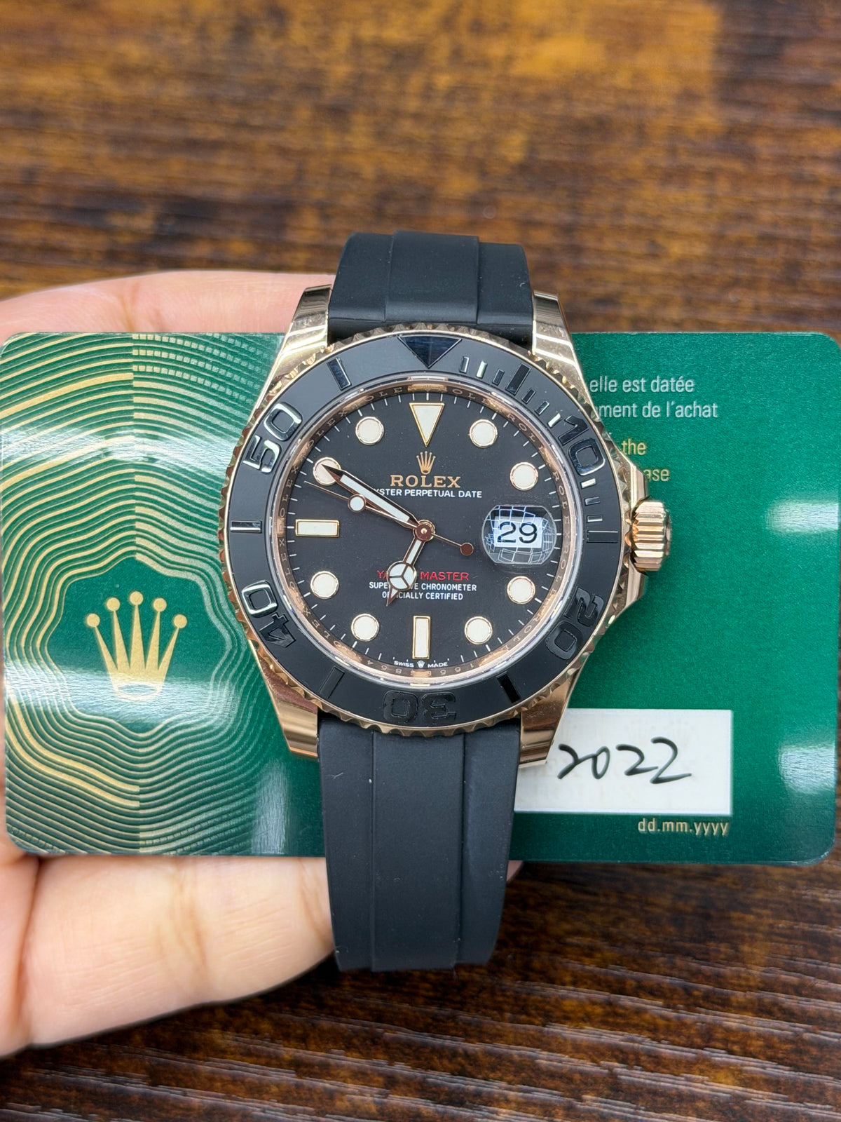 Rolex Yacht-Master Rose Gold Watch