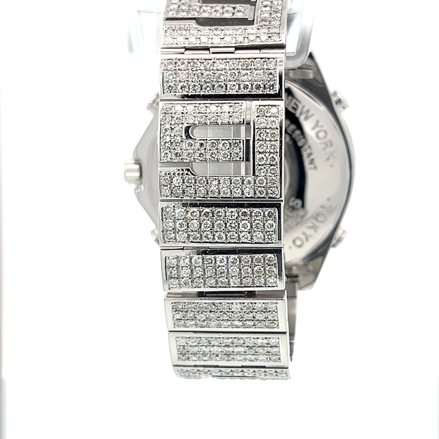Mens Jacob & Co. Five 5 Time Zone 47mm World Is Yours Diamonds (196208725863)