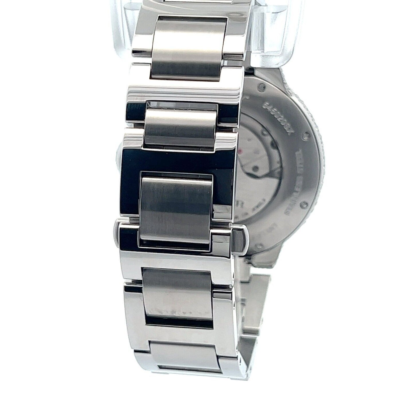 Mens Cartier Ballon Bleu 44mm XL Chrono Chronograph Automatic Diamonds