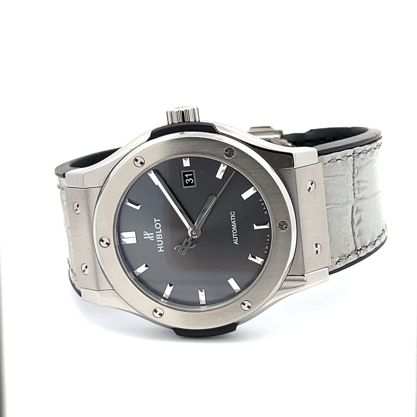 Mens Hublot Classic Fusion Racing Grey Automatic 542.NX.7071.LR
