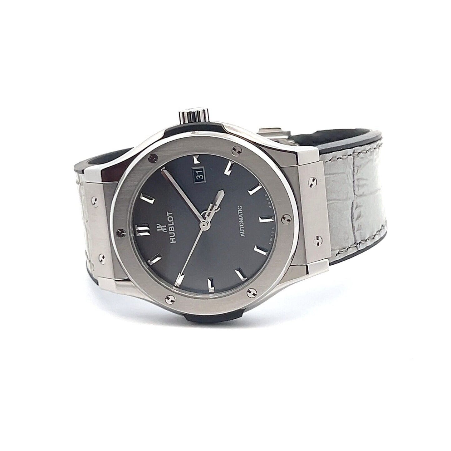 Mens Hublot Classic Fusion Racing Grey Automatic 542.NX.7071.LR