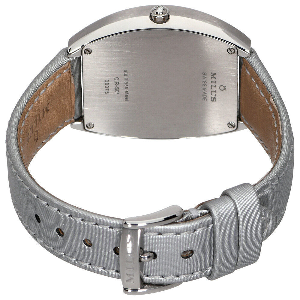 New Womens Milus Cirina Steel Diamonds