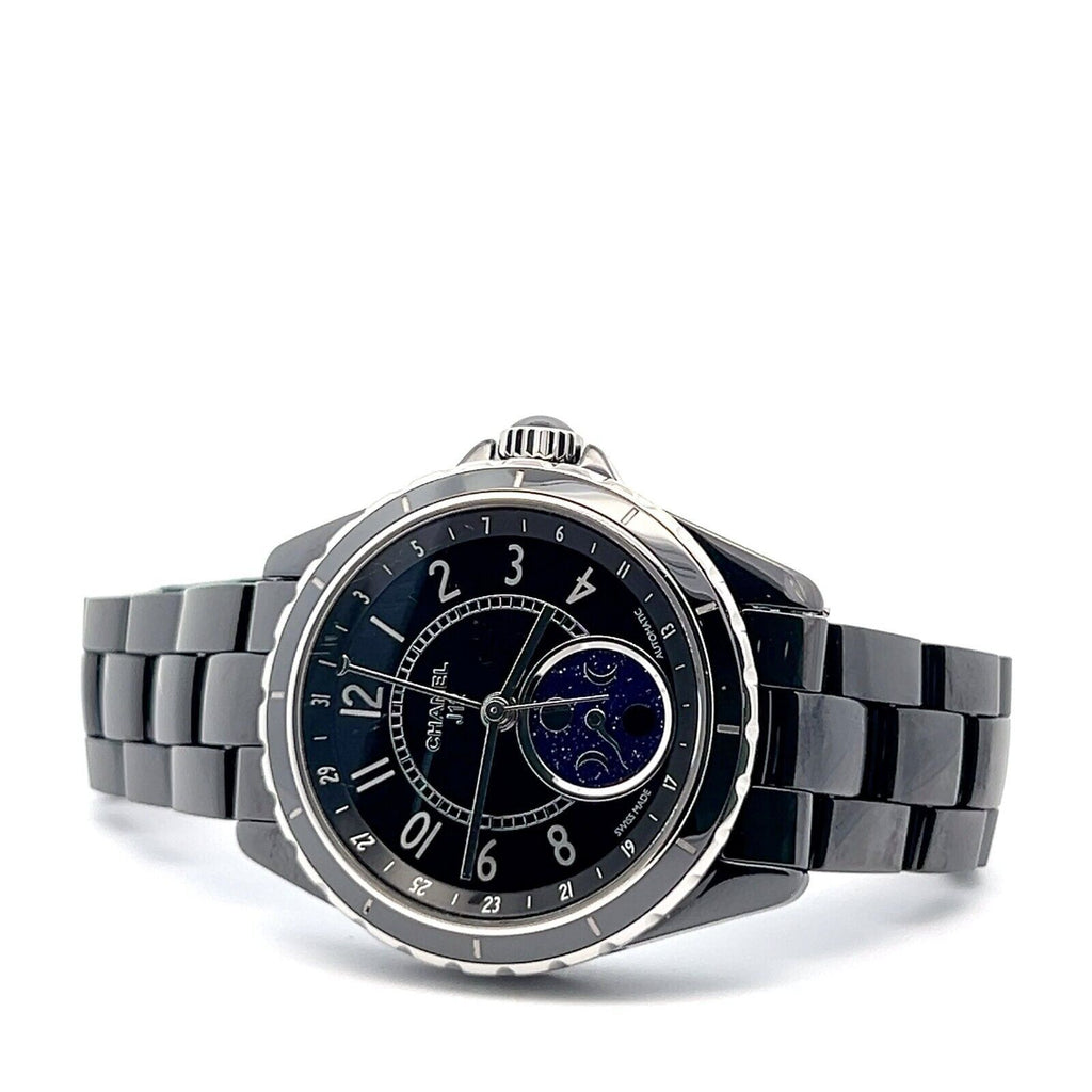 J12 BLEU DIAMOND TOURBILLON Watch - Sapphire | CHANEL