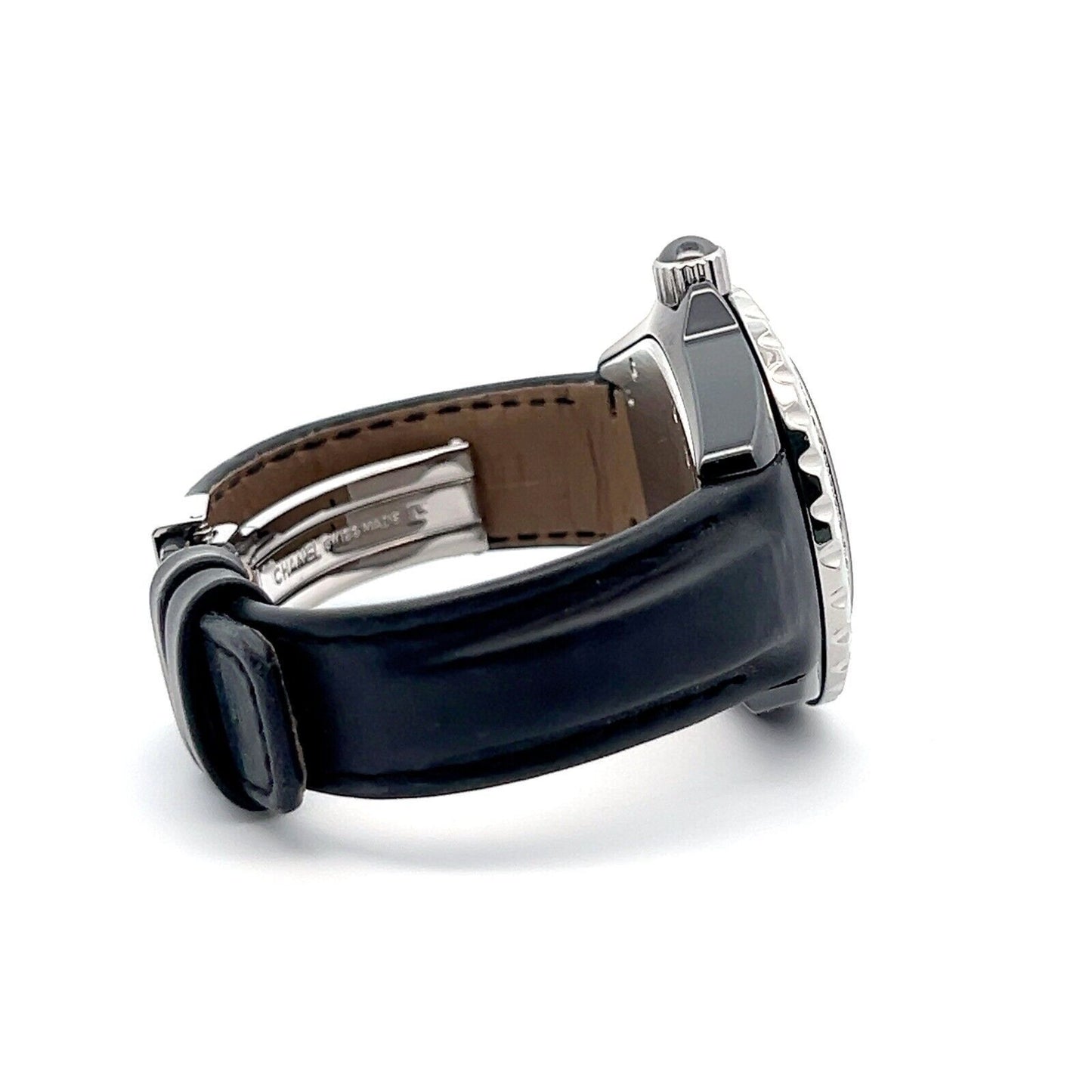 Womens Chanel J12 Ceramic Diamond Watch