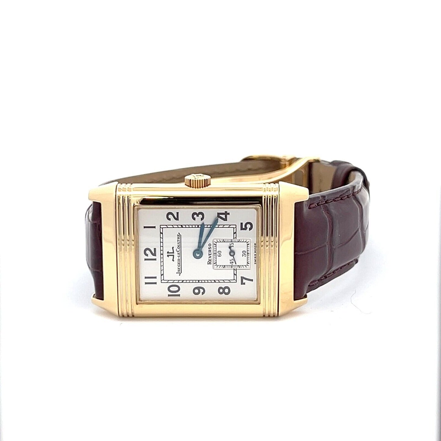 Mens Jaeger-LeCoultre Reverso Grande Taille 18k Gold Watch