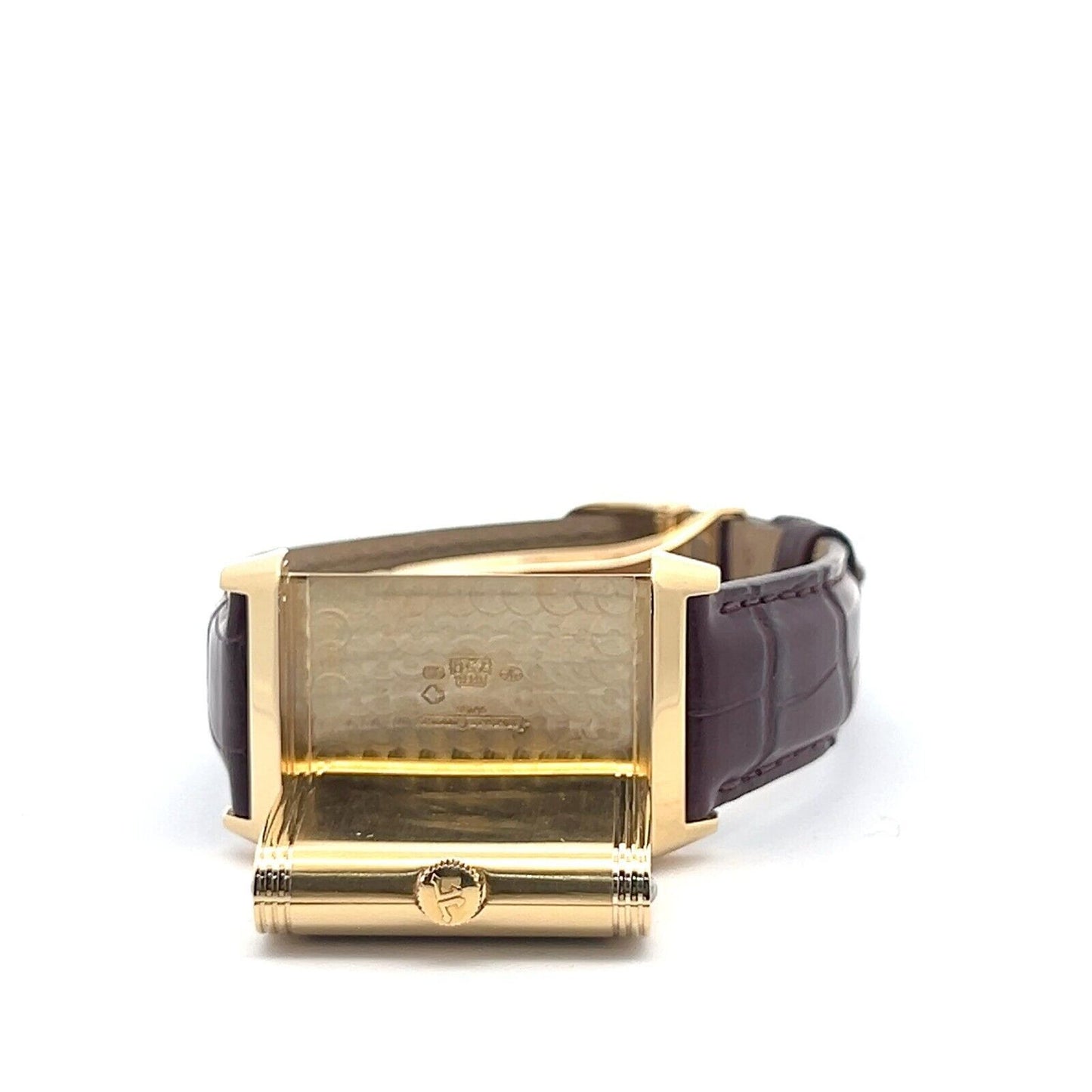 Mens Jaeger-LeCoultre Reverso Grande Taille 18k Gold Watch
