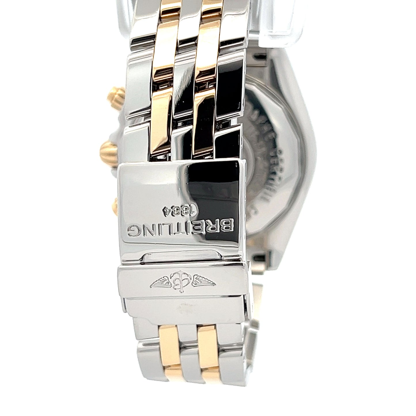 Mens Breitling Chronomat Evolution 18K Gold Watch