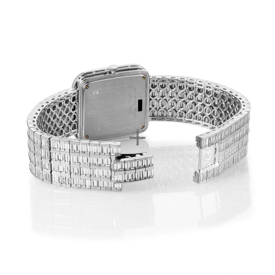 Audemars Piguet Automatic Women's Watch With White Gold Case and Strap Authentic Luxury Timepiece