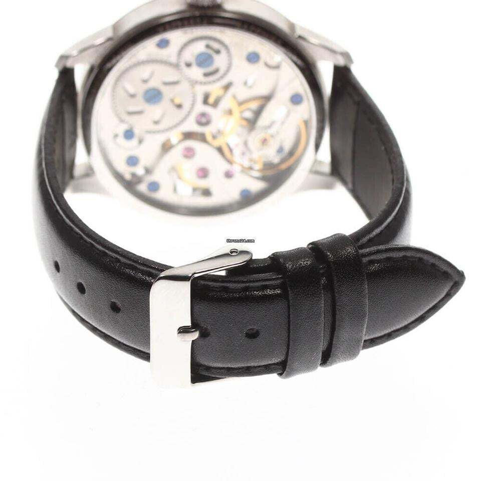 Tissot Chemin de Tourelles Manual winding Men's Watch Steel Case With Leather Strap Authentic Luxury Timepiece