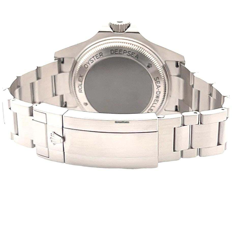 Rolex Sea-Dweller Deepsea Automatic Men's Watch With Steel Case and Strap Authentic Luxury Timepiece