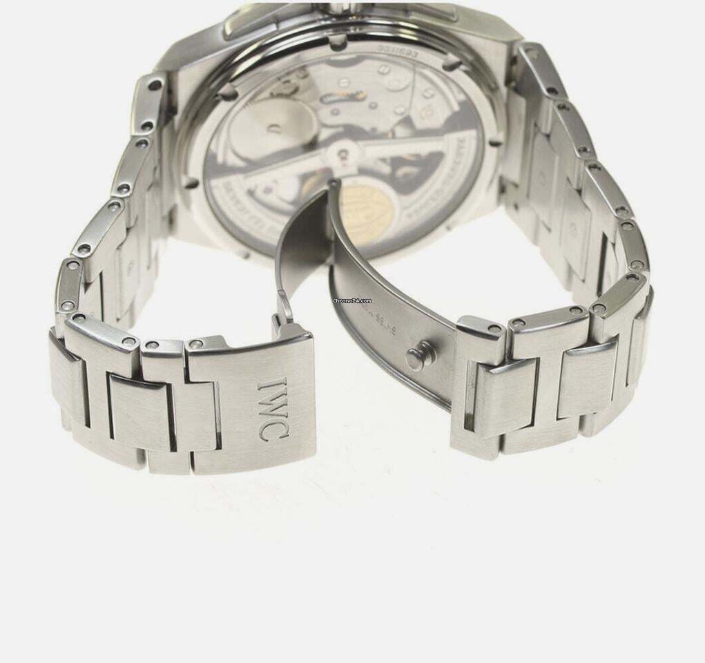 IWC Big Ingenieur Chronograph Automatic Men's Watch With Steel Case and Strap Authentic Luxury Timepiece