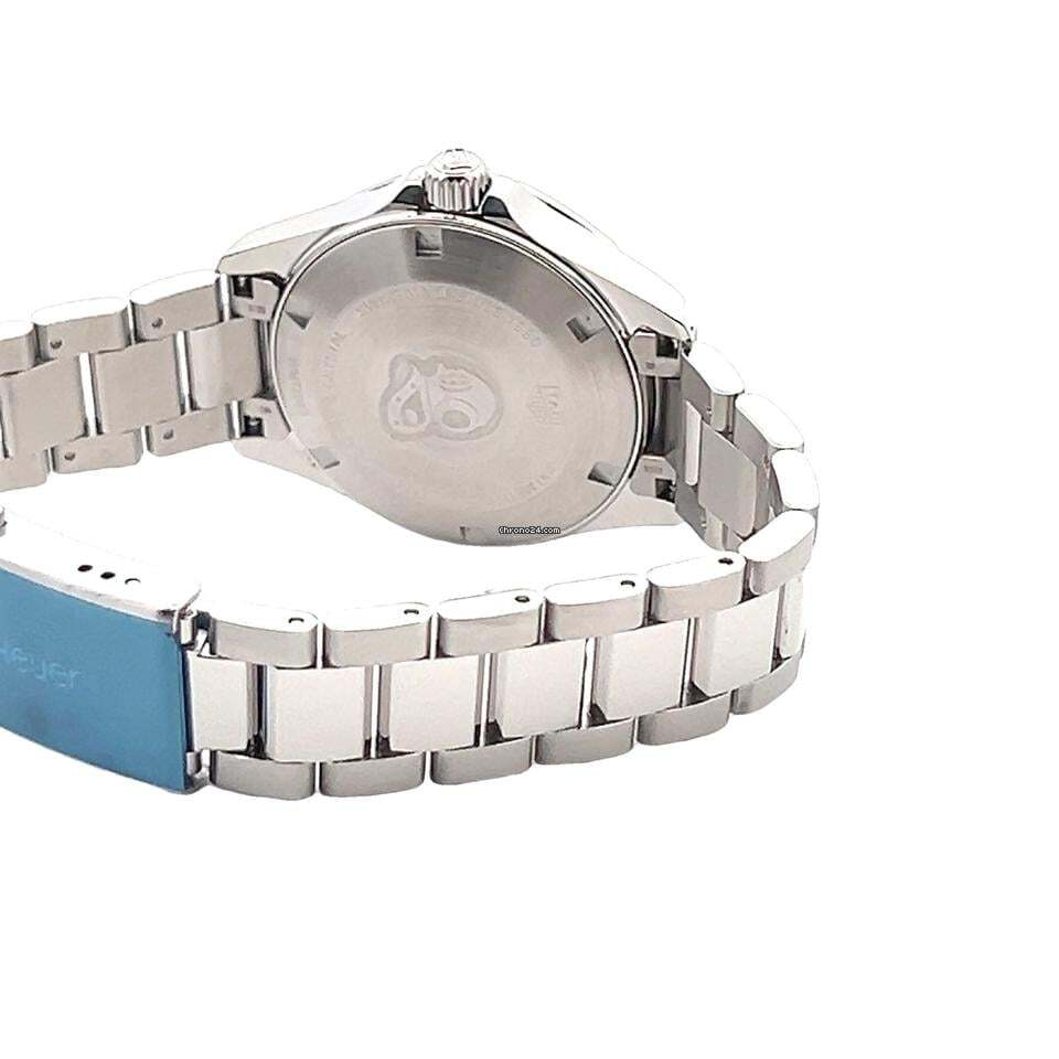 TAG Heuer Aquaracer Lady Quartz Women's Watch With Steel Case and Strap Authentic Luxury Timepiece
