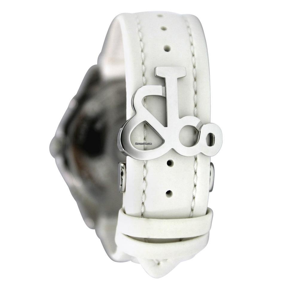 Jacob & Co. Five Time Zone Quartz Men's Watch Steel Case With Leather Strap Authentic Luxury Timepiece