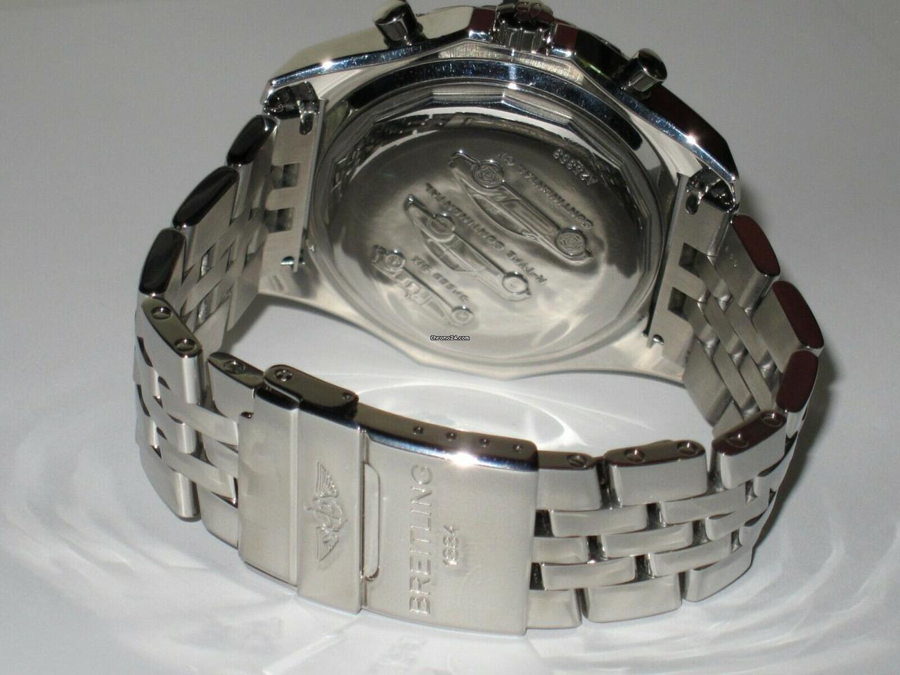 Breitling Bentley GT Automatic Men's Watch With Steel Case and Strap Authentic Luxury Timepiece