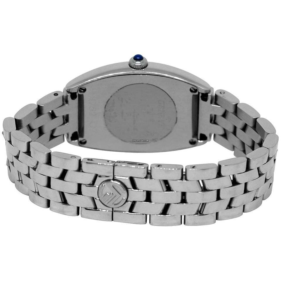 Franck Muller Cintrée Curvex Quartz Women's Watch With Steel Case and Strap Authentic Luxury Timepiece