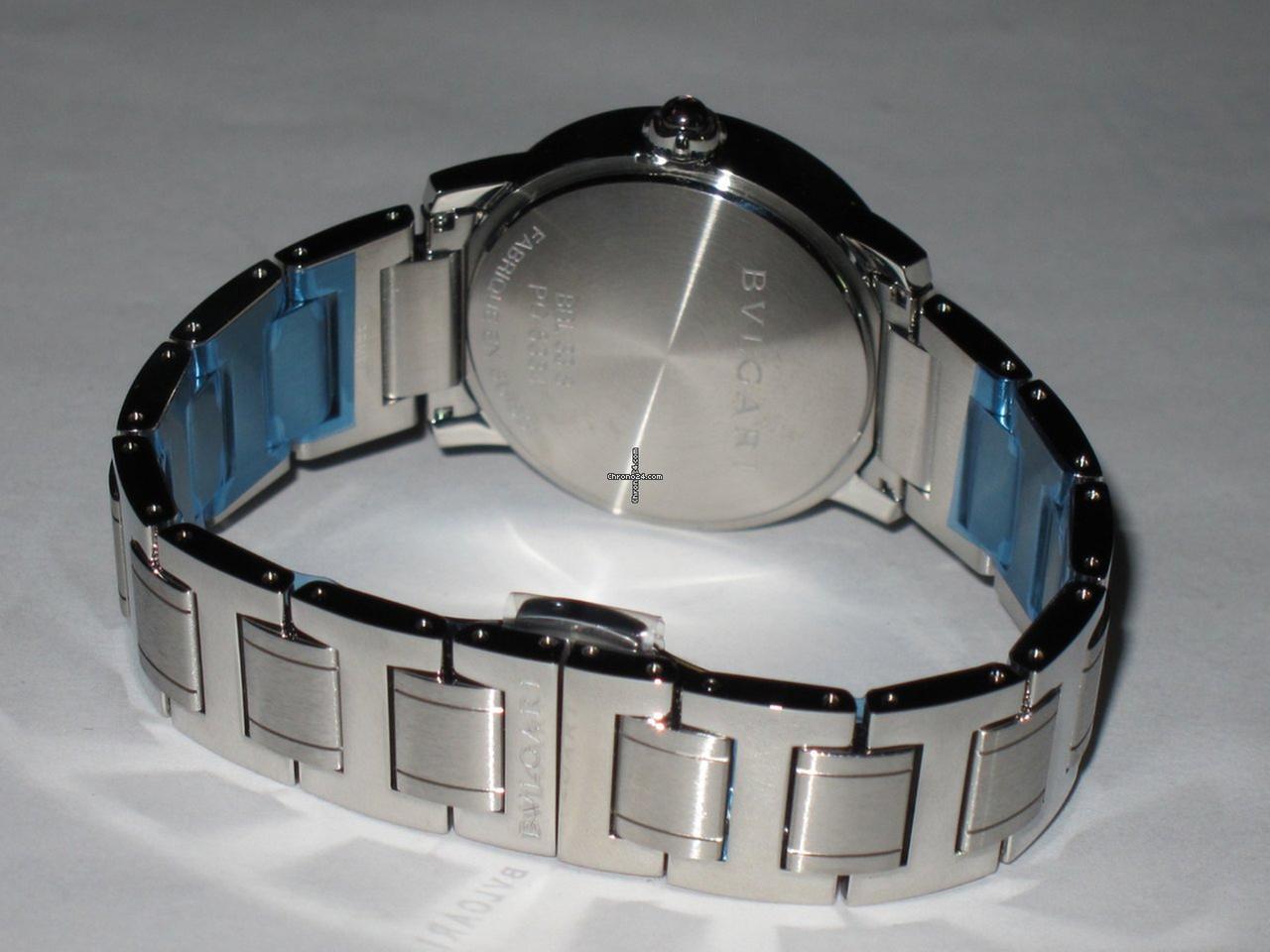 Bulgari Bulgari Automatic Women's Watch With Steel Case and Strap Authentic Luxury Timepiece