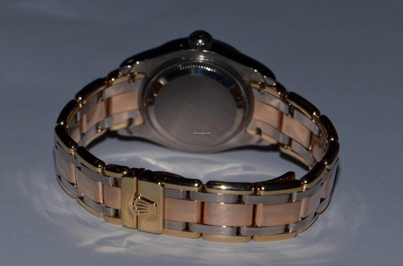 Rolex Lady-Datejust Pearlmaster Automatic Women's Watch Gold/Steel Case With Gold/Steel Strap Authentic Luxury Timepiece