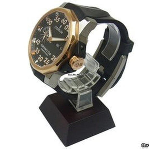 Corum Admiral's Cup Competition 48 Automatic Men's Watch Titanium Case With Rubber Strap Authentic Luxury Timepiece