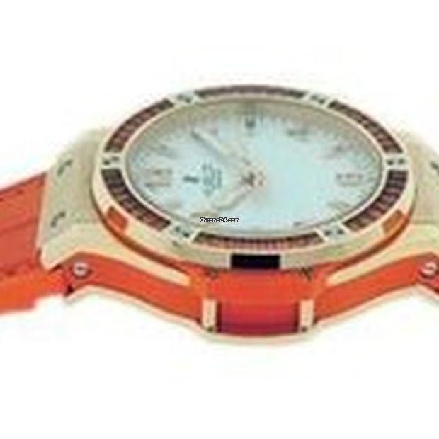 Hublot Big Bang Tutti Frutti Quartz Women's Watch Rose Gold Case With Leather Strap Authentic Luxury Timepiece