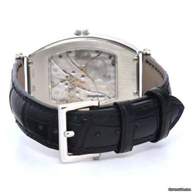 Patek Philippe Gondolo Manual winding Men's Watch Platinum Case With Leather Strap Authentic Luxury Timepiece