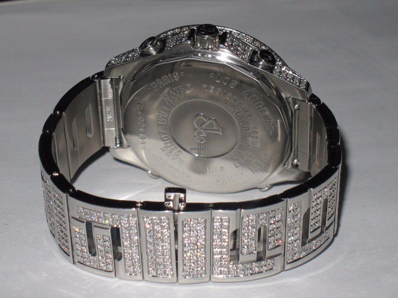 Jacob & Co. Quartz Men's Watch With Steel Case and Strap Authentic Luxury Timepiece