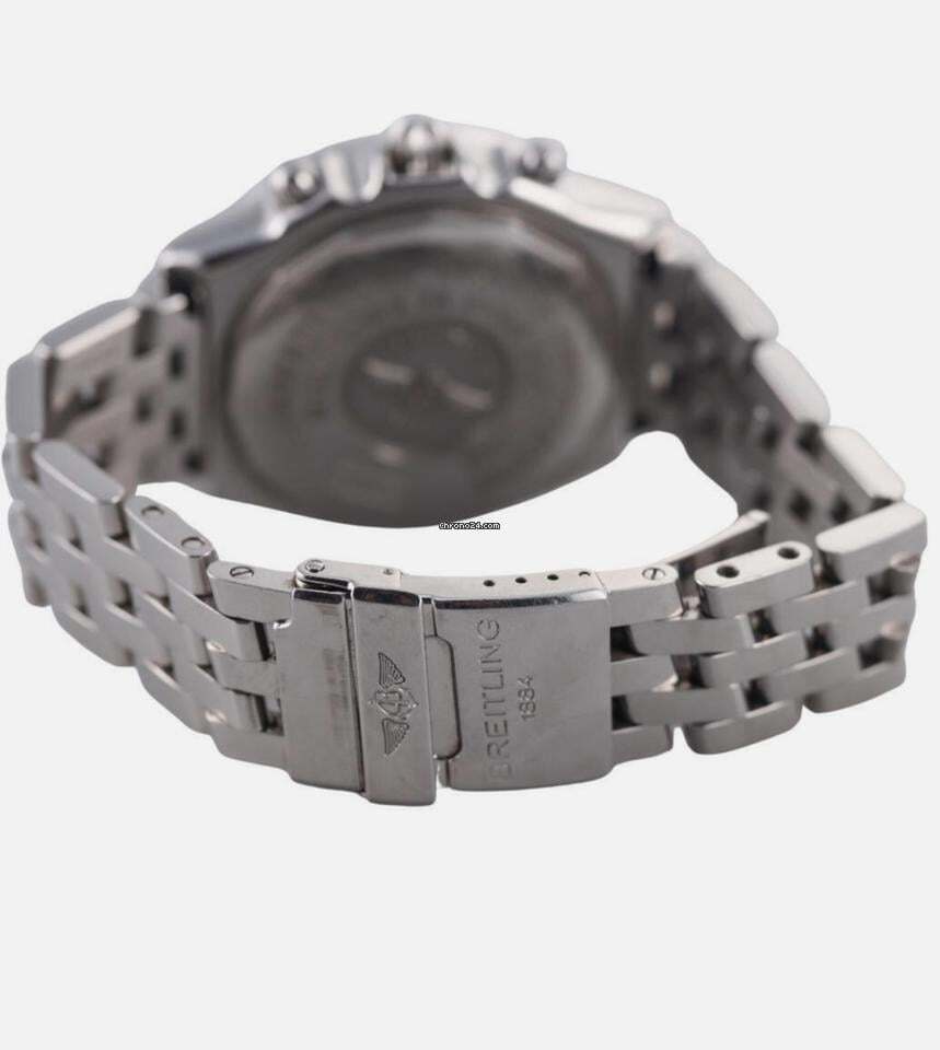 Breitling Windrider Automatic Men's Watch With Steel Case and Strap Authentic Luxury Timepiece