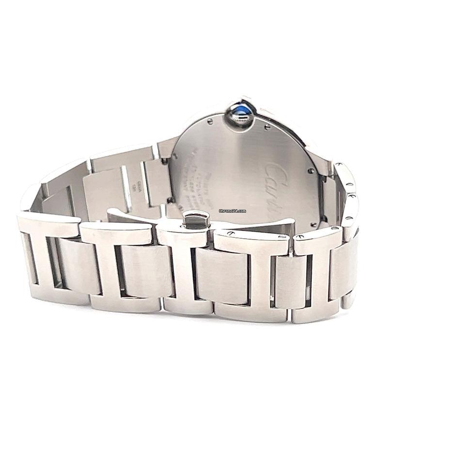 Cartier Panthère Automatic Men's Watch With Steel Case and Strap Authentic Luxury Timepiece