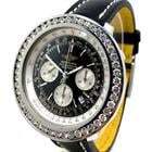 Breitling Navitimer Automatic Unisex Watch Steel Case With Leather Strap Authentic Luxury Timepiece