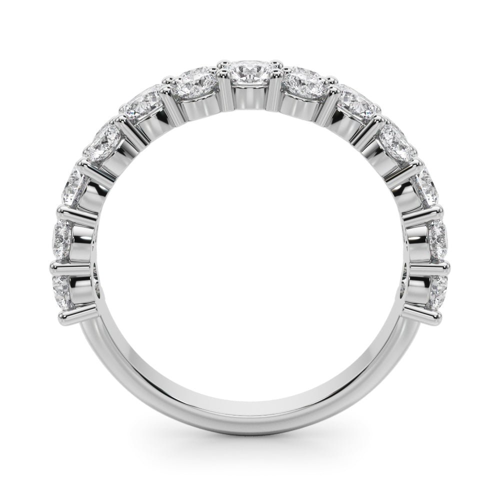 14K White Gold Lab Grown Diamond Band With 2.18 TCW Diamond (Lab Grown VS-SI1, E/F/G)
