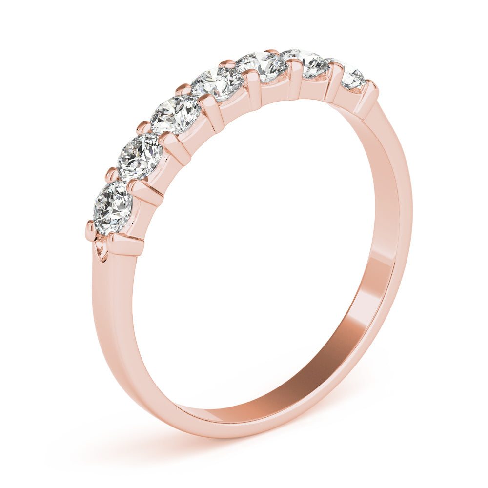 14K Yellow Gold 7 Stone Band With 0.45 TCW Diamond (SI2, H-I)