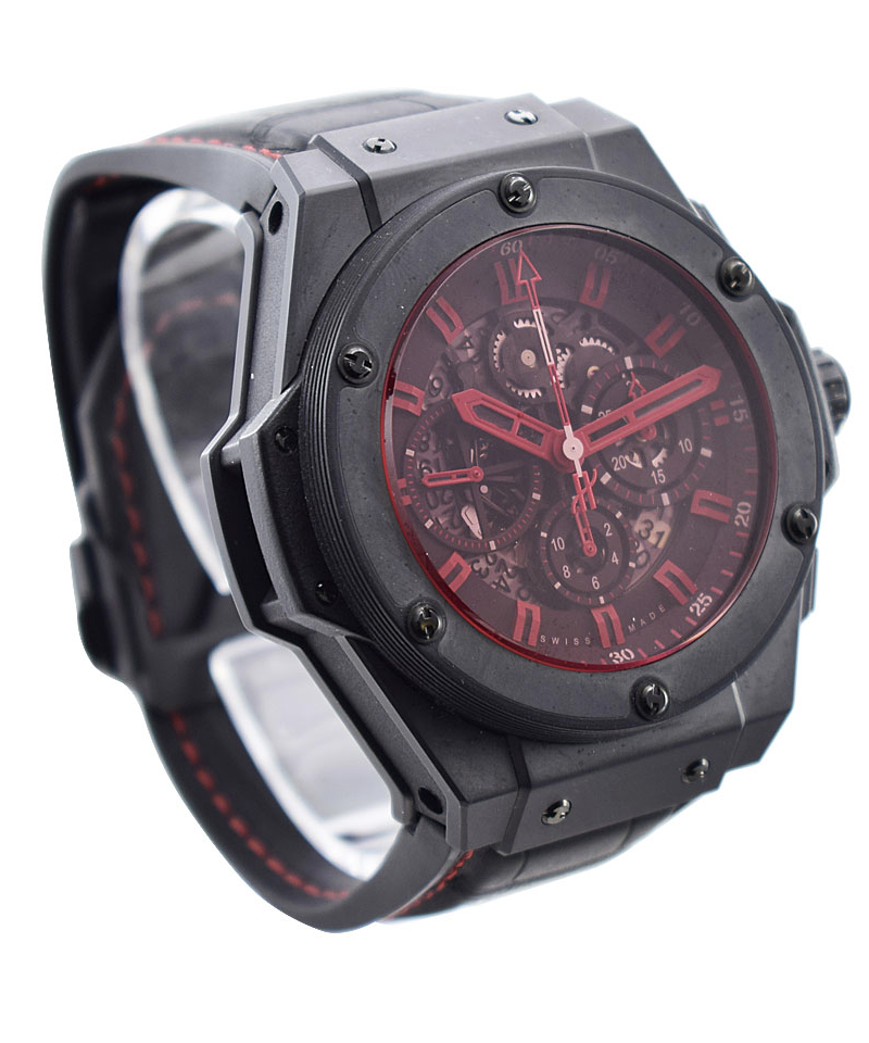 Mens Hublot Big Bang 48mm King Power Congo LE Ceramic Chronograph Limited 100 WW