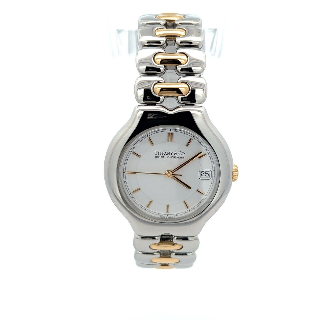 Tiffany & Co. Tesoro メンズ 時計 シルバー・ゴールド Tiffany & Co. Tesoro Mens Quartz Watch - Stainless Steel