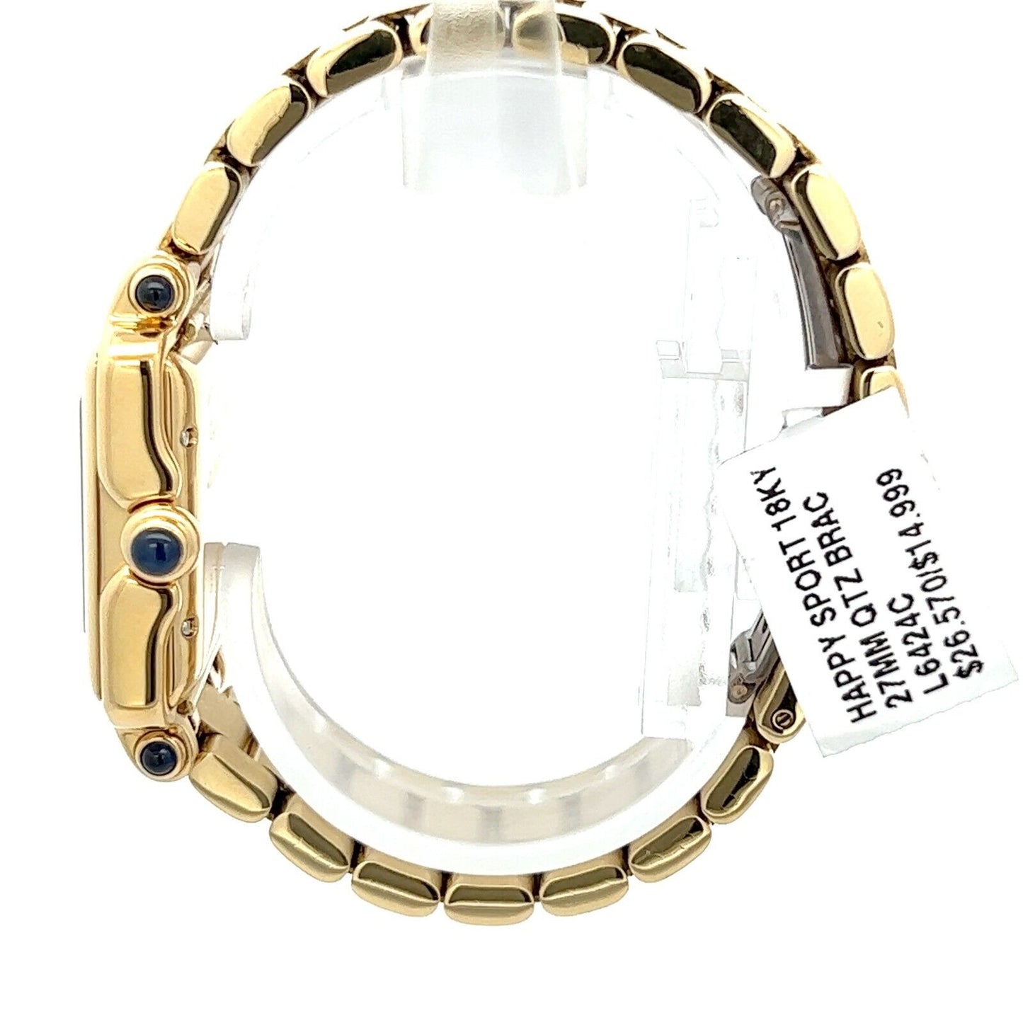 Womens Chopard Happy Sport 18k Gold Diamonds