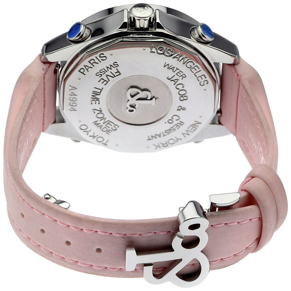 Womens Jacob & Co. World 5 Five Time Zone World Is Yours Diamonds